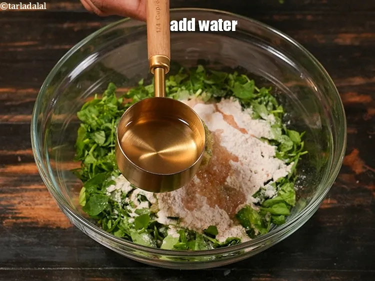 Step 17 – <p>Add ¼ cup water.</p>