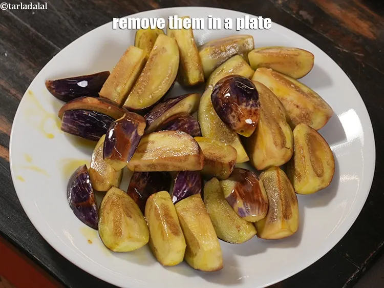 Step 21 – <p>Remove them in a plate and keep aside.</p>