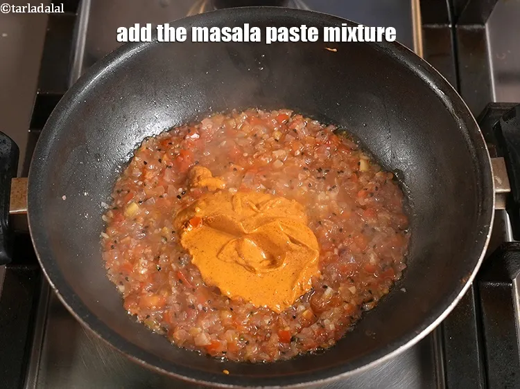 Step 31 – <p>Add the masala paste mixture.</p>