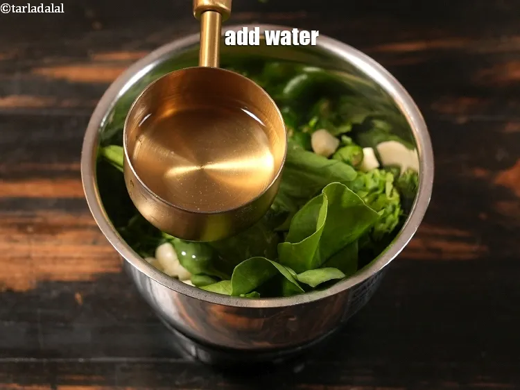 Step 9 – <p>Add ¼ cup water.</p>