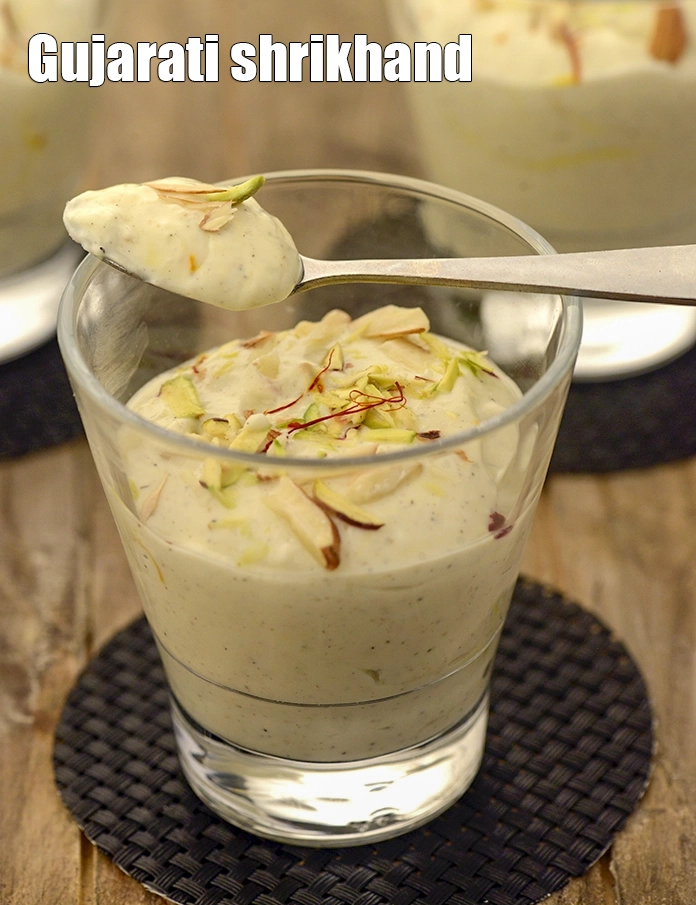 Step 20 – <p>Serve&nbsp;<strong>Maharastrian&nbsp;Shrikhand ( Gujarati Shrikhand)&nbsp;</strong>chilled alongside hot <a href="https://www.tarladalal.com/Puris-(-How-To-Make-Pooris-)-4394r">puris</a> or <a href="https://www.tarladalal.com/Parathas--Plain-Paratha-Basic-Paratha-Recipe-2170r">plain parathas.</a></p>
