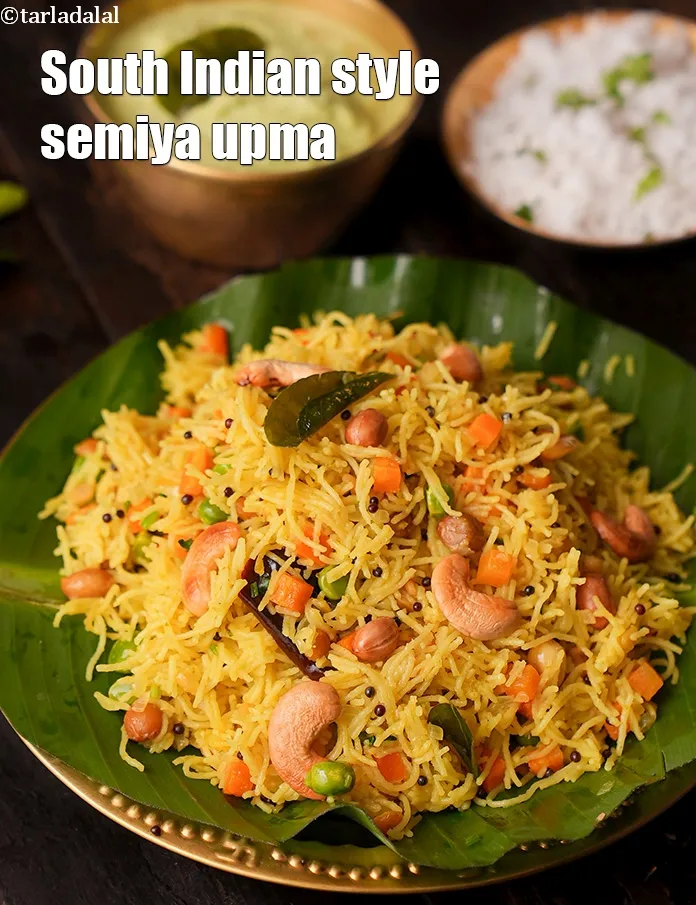 Step 36 – <p><span style="color:rgb(0,0,0);">Serve </span><strong>semiya upma recipe | vermicelli upma | South Indian style semiya upma | …