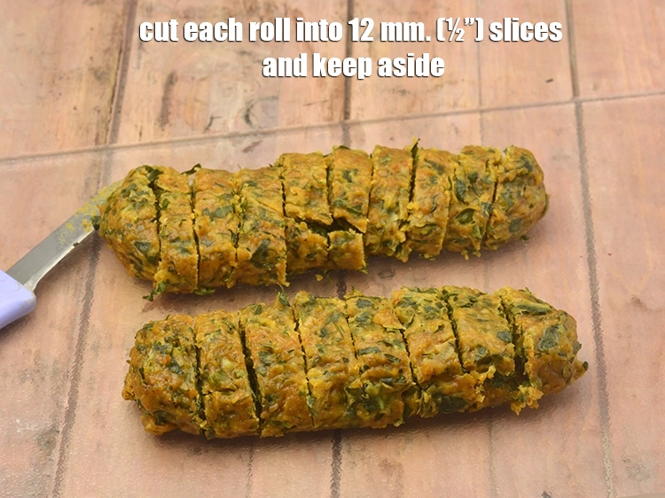 Step 16 – <p>Remove and keep aside to cool slightly for 10 minutes. Cut each roll into 12 …