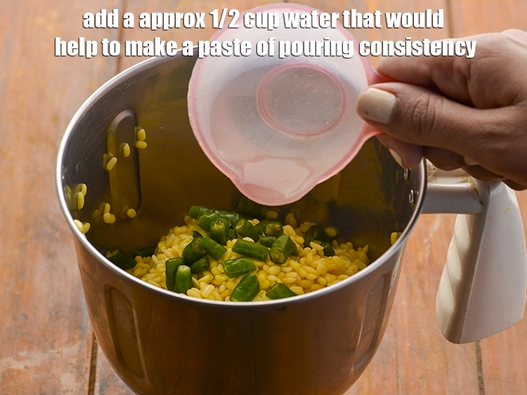 Step 7 – <p><span style="background-color:rgb(255,255,255);color:rgb(0,0,0);">Add a approx 1/2 cup <strong>water</strong> that would help to make a paste of …