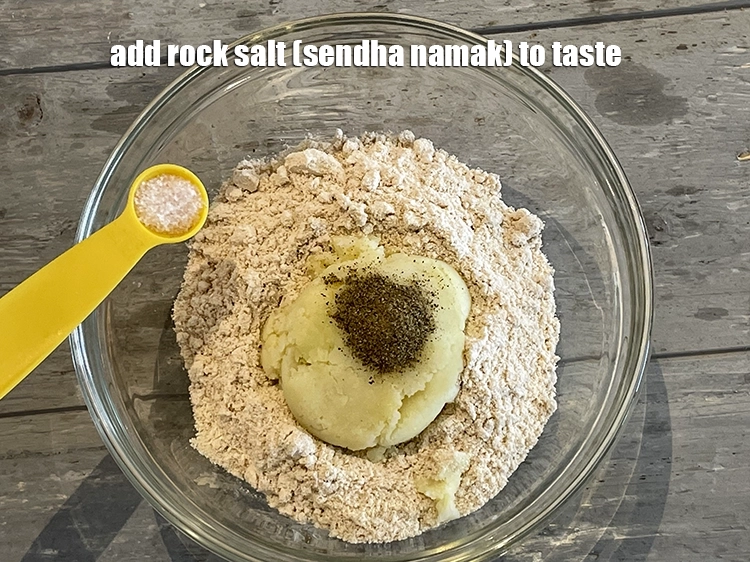 Step 13 – <p>Add <a href="https://www.tarladalal.com/glossary-rock-salt-sendha-namak-1644i"><u>rock salt (sendha namak) </u></a><span style="background-color:rgb(255,255,255);color:rgb(0,0,0);">to taste</span>.</p>