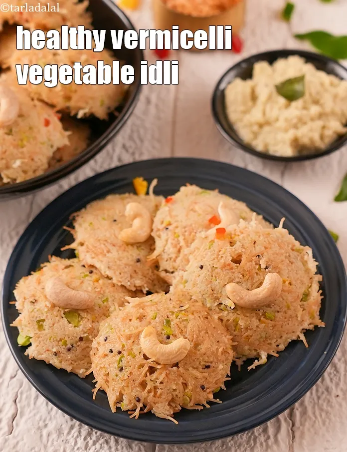 Step 55 – <p><span style="color:rgb(0,0,0);">Serve </span><strong>vegetable vermicelli idli recipe | vermicelli idli for chronic kidney disease | healthy …