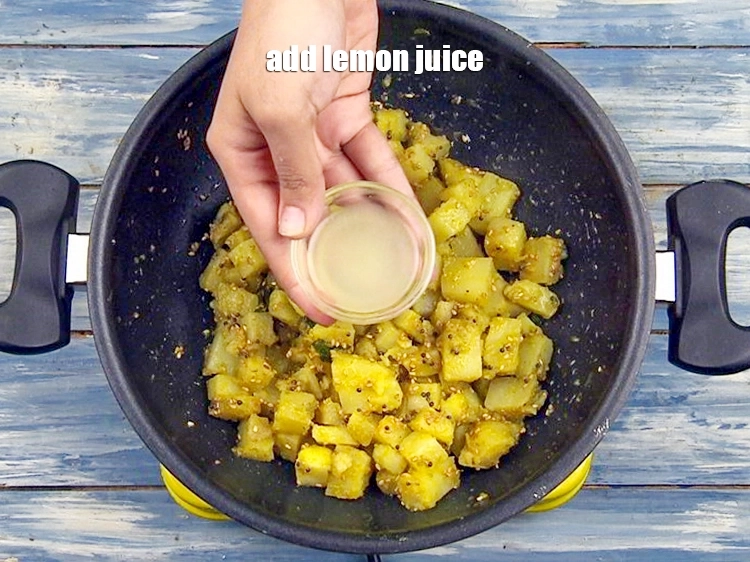Step 23 – <p>After adding lemon juice do not cook for more than 1 minute, as it might …