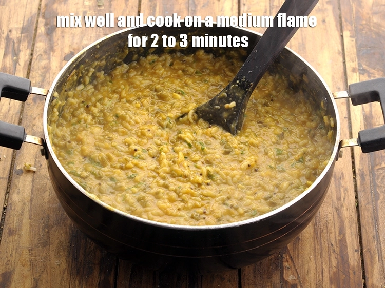 Step 33 – <p><span style="background-color:rgb(255,255,255);color:rgb(0,0,0);">Mix&nbsp;</span><strong>green moong dal khichdi | moong dal and rice khichdi | hari moong dal …