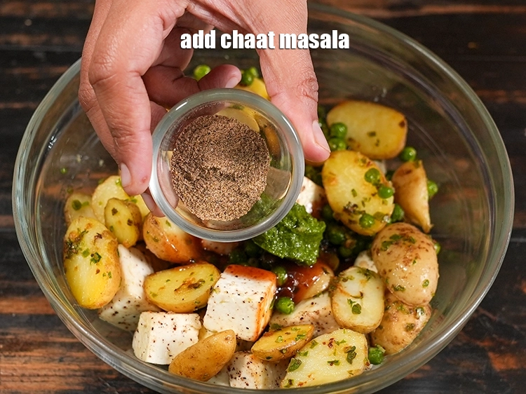 Step 41 – <p><span style="background-color:rgb(255,255,255);color:rgb(0,0,0);">Add 1 1/2 tsp&nbsp;</span><a href="https://www.tarladalal.com/glossary-chaat-masala-300i"><u>chaat masala</u></a><span style="background-color:rgb(255,255,255);color:rgb(0,0,0);">. When time permits you can </span><a href="https://www.tarladalal.com/chaat-masala-homemade-chaat-masala-recipe-164r"><strong><u>make …