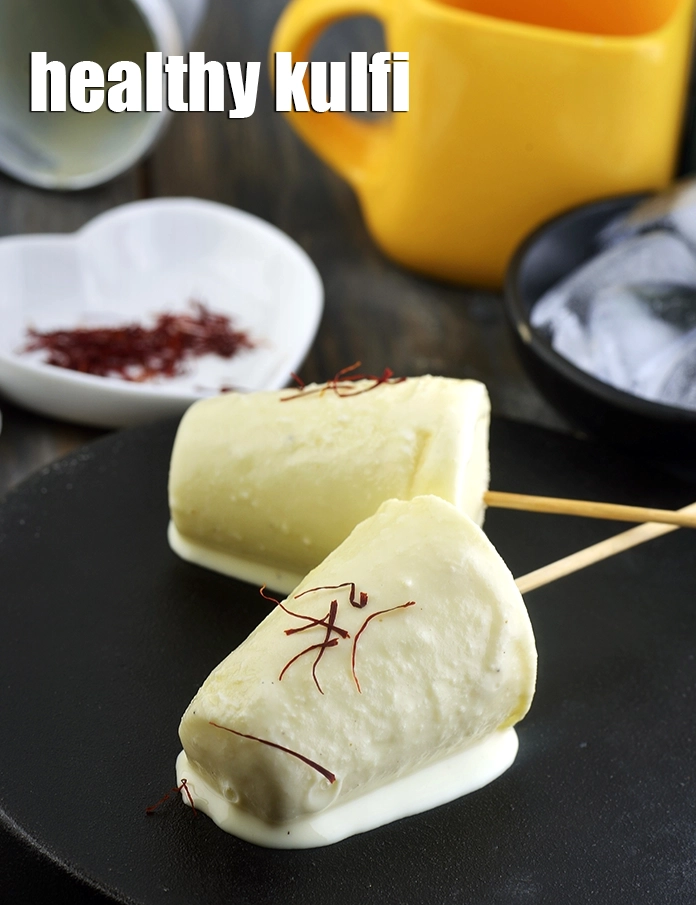 Step 16 – <p><span style="background-color:rgb(255,255,255);color:rgb(0,0,0);">Serve <strong>Healthy Kulfi</strong> immediately.</span></p>