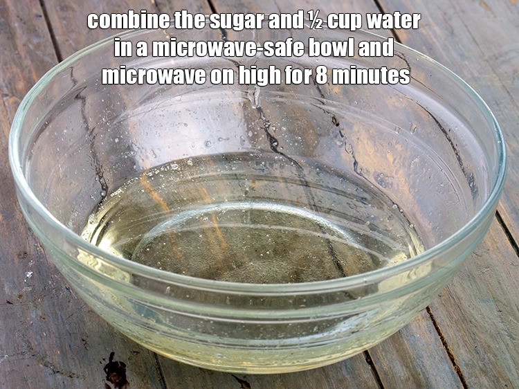 Step 4 – <p><span style="background-color:rgb(255,255,255);color:rgb(0,0,0);">Combine the 1 cup </span><a href="https://www.tarladalal.com/glossary-sugar-chini-shakkar-278i"><u>sugar</u></a><span style="background-color:rgb(255,255,255);color:rgb(0,0,0);"> and <strong>½ cup water</strong> in a microwave-safe …