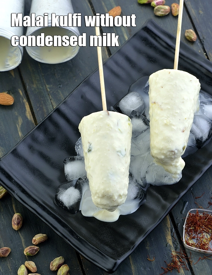 Step 9 – <p><span style="background-color:rgb(255,255,255);color:rgb(0,0,0);">Serve <strong>Making Malai Kulfi Without Condensed Milk</strong> immediately.</span></p>
