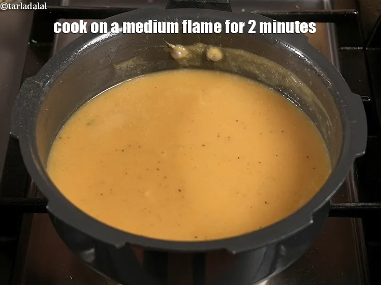 Step 19 – <p>Mix well and cook on a medium flame for 2 minutes.</p>