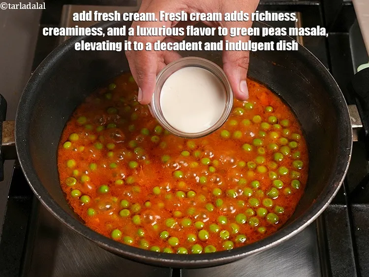 Step 27 – <p><span style="color:rgb(0,0,0);">Add 1 tbsp </span><a href="https://www.tarladalal.com/glossary-fresh-cream-1877i">fresh cream</a><span style="color:rgb(0,0,0);">. Fresh cream adds richness, creaminess, and a …