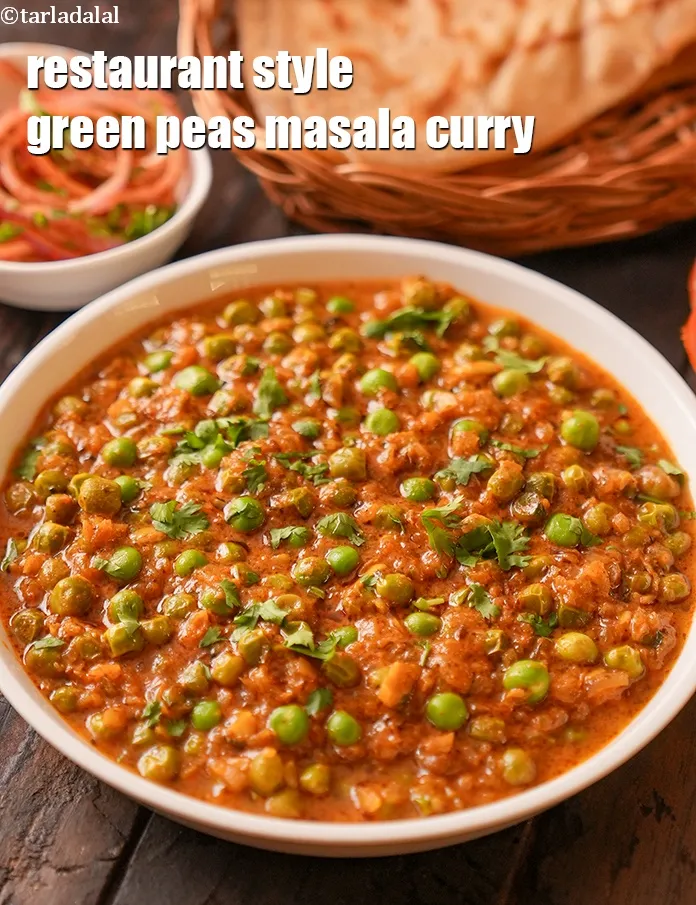 Step 31 – <p><span style="color:rgb(0,0,0);">Serve&nbsp;</span><strong>green peas masala recipe | restaurant style green peas masala curry | dhaba style …