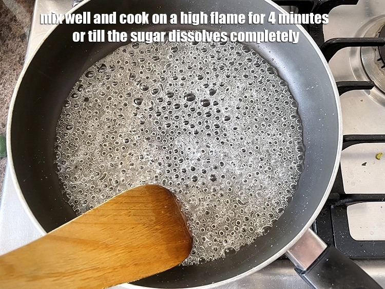 Step 6 – <p><span style="background-color:rgb(255,255,255);color:rgb(0,0,0);">Mix well and cook on a high flame for 4 minutes or till the …