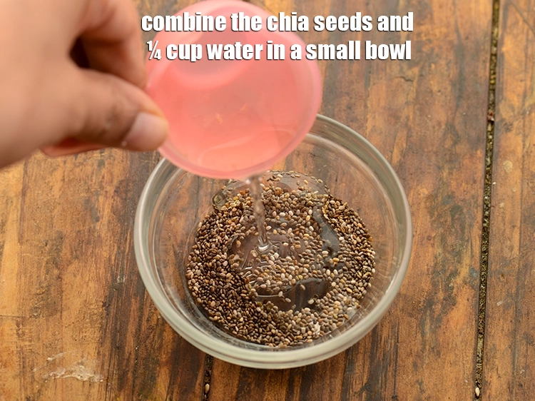 Step 1 – <p><span style="background-color:rgb(255,255,255);color:rgb(0,0,0);">Combine the </span><span style="background-color:rgb(255,255,255);color:rgb(13,13,13);">1 1/2 tsp </span><a href="https://www.tarladalal.com/glossary-chia-seeds-chia-ke-beej-2487i"><strong><u>chia seeds</u></strong></a><span style="background-color:rgb(255,255,255);color:rgb(0,0,0);"> and <strong>¼ cup water</strong> …