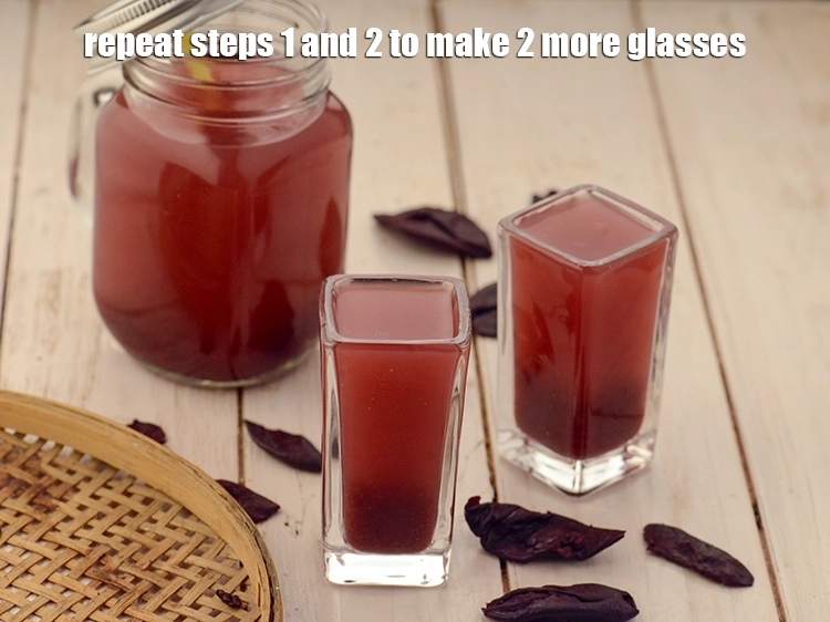 Step 20 – <p>Repeat steps 1 and 2 to make 2 more glasses.</p>