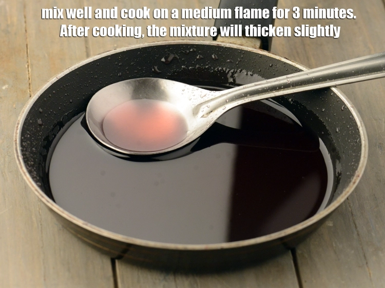 Step 11 – <p>Mix well and cook on a medium flame for 3 minutes, while stirring occasionally. The …