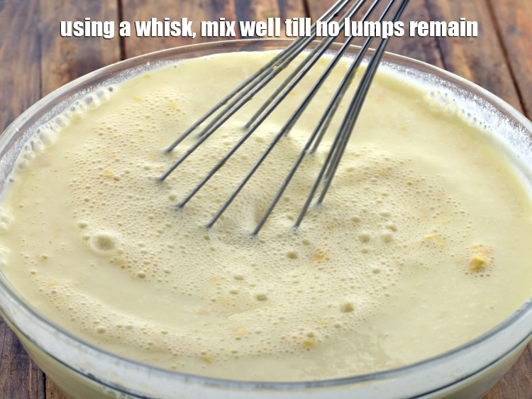 Step 4 – <p>Using a whisk, mix well till no lumps remain. You can use hand blender too.</p>
