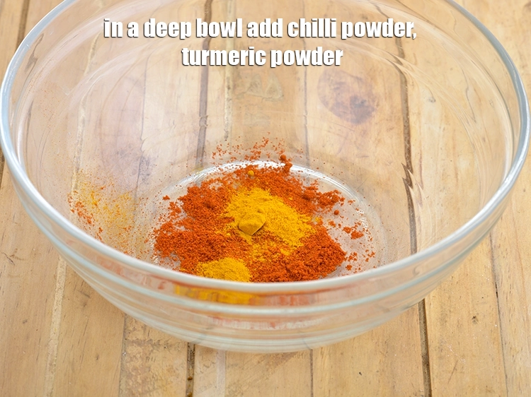 Step 2 – <p><span style="background-color:rgb(255,255,255);color:rgb(0,0,0);">In a deep bowl, add 2 tsp </span><a href="https://www.tarladalal.com/glossary-chilli-powder-red-chilli-powder-339i"><u>chilli powder</u></a><span style="background-color:rgb(255,255,255);color:rgb(0,0,0);">, 1/2 tsp </span><a …