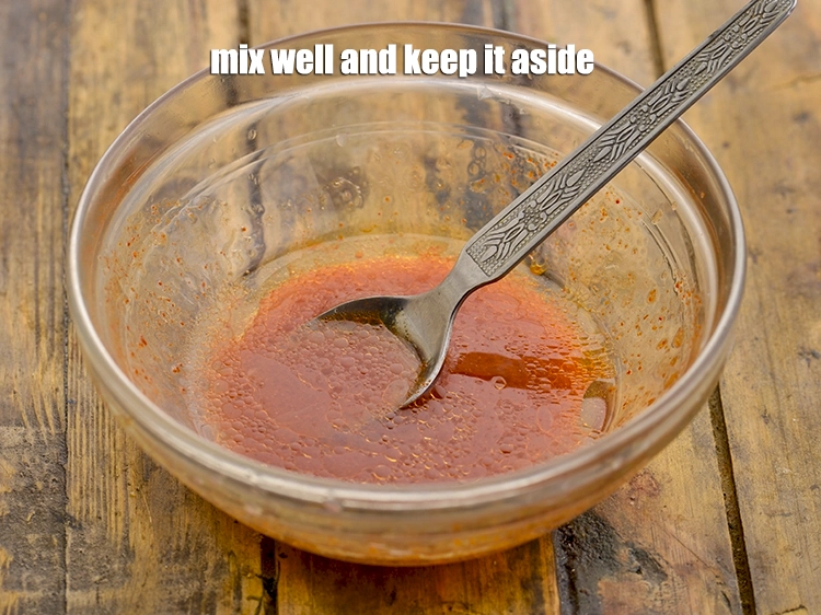 Step 8 – <p>Mix well and keep it aside.</p>