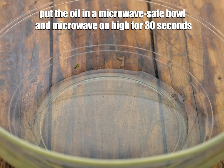 Step 5 – <p><span style="background-color:rgb(255,255,255);color:rgb(0,0,0);">Put the 2 tsp </span><a href="https://www.tarladalal.com/glossary-oil-671i"><u>oil</u></a><span style="background-color:rgb(255,255,255);color:rgb(0,0,0);"> in a microwave-safe bowl and microwave on …