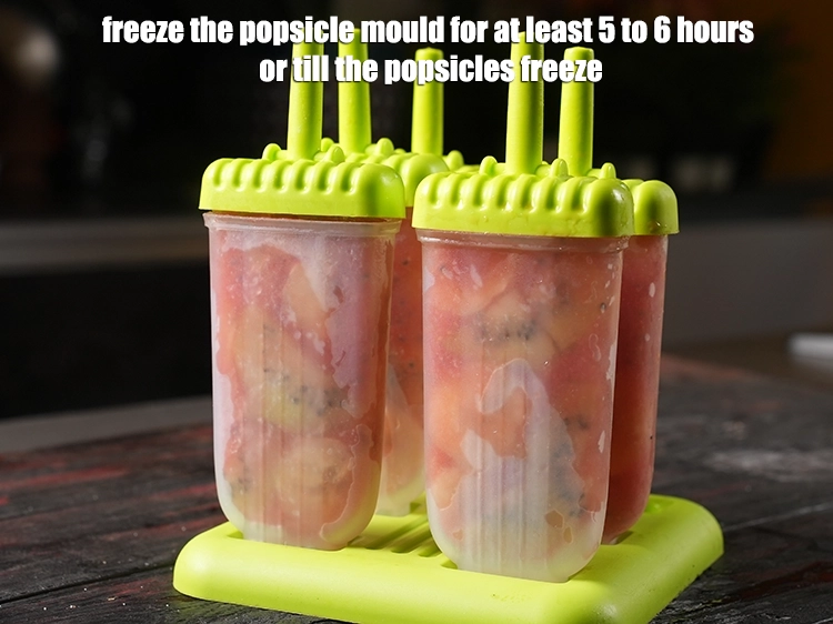 Step 12 – <p><span style="background-color:rgb(255,255,255);color:rgb(0,0,0);">Freeze the popsicle mould for at least 5 to 6 hours or till the …