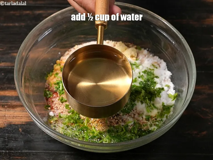 Step 36 – <p>Add ½ cup of water.&nbsp;</p>