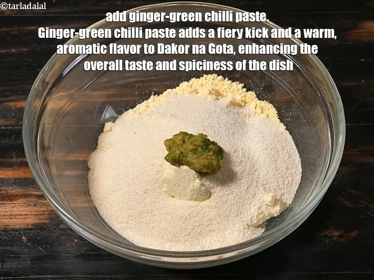 Step 20 – <p>Add 2&nbsp;tsp <a href="https://www.tarladalal.com/glossary-ginger-green-chilli-paste-adrak-mirch-ki-paste-adrak-mirchi-paste-139i">ginger-green chilli paste</a>. Ginger-green chili paste adds a fiery kick and a …