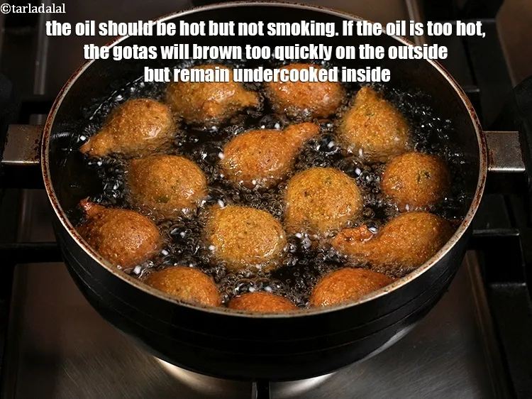 Step 47 – <p>The oil should be hot but not smoking. If the oil is too hot, the …