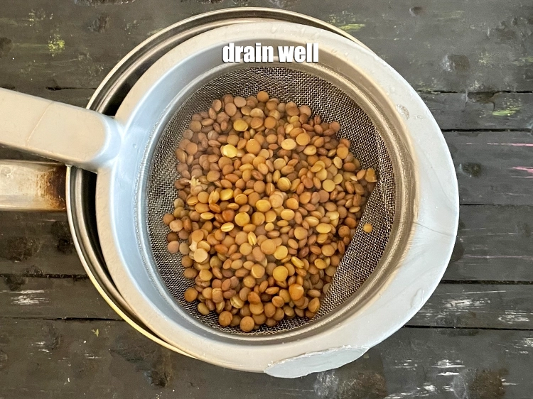 Step 35 – <p>Drain well.</p>