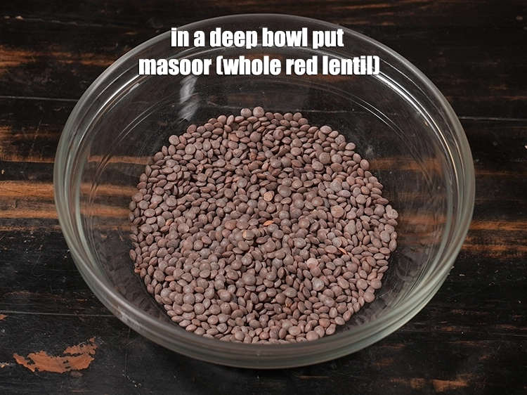 Step 29 – <p><strong>For the filling of paneer masoor paratha recipe | lentil stuffed paratha | masoor paratha …