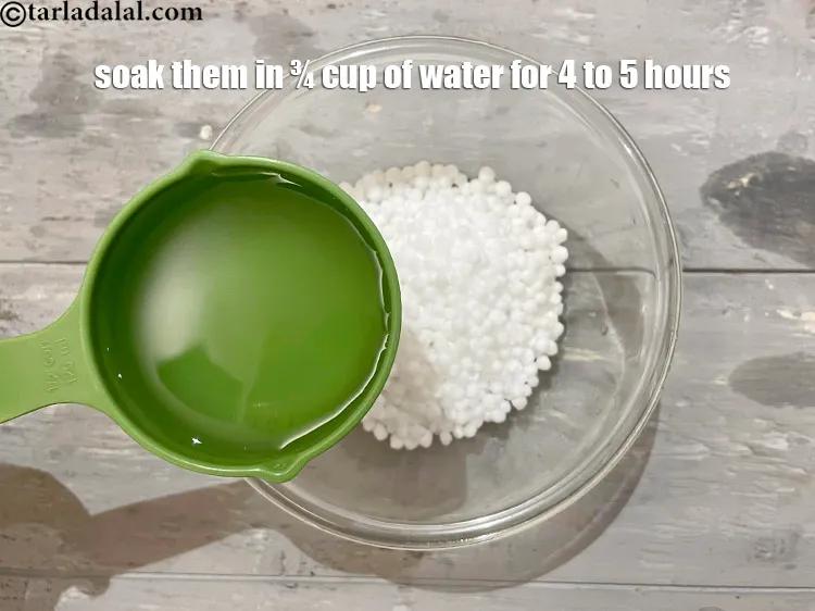 Step 6 – <p>Then soak them in ¾ cup of water for 4 to 5 hours, or till …
