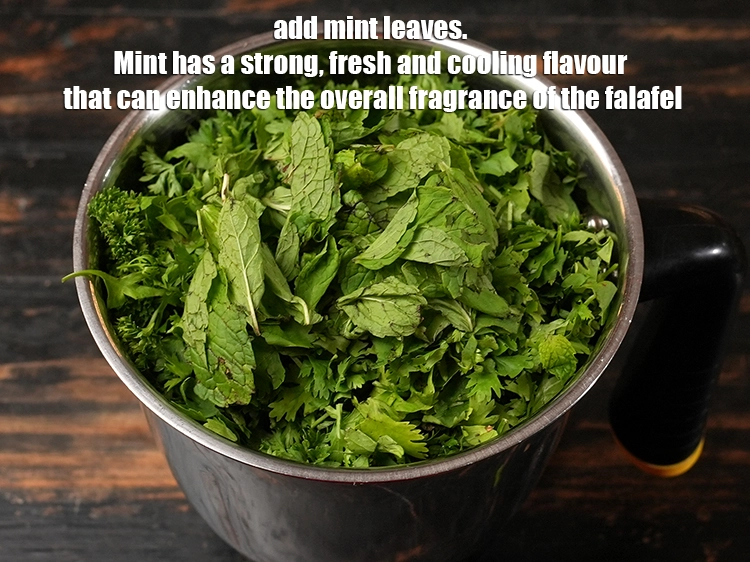 Step 4 – <p><span style="background-color:rgb(255,255,255);color:rgb(0,0,0);">Add 1/2 cup </span><a href="https://www.tarladalal.com/glossary-mint-leaves-pudina-phudina-521i"><u>mint leaves (pudina)</u></a><span style="background-color:rgb(255,255,255);color:rgb(0,0,0);">. Mint has a strong, fresh and …
