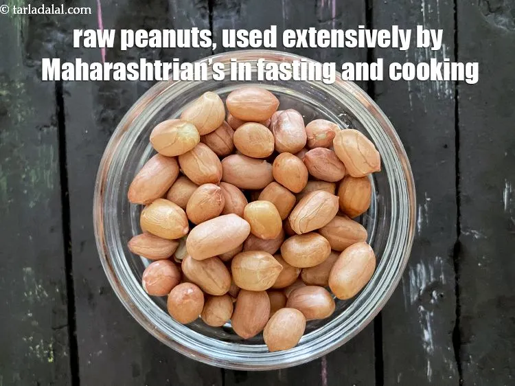 Step 3 – <html><head></head><body><p>This is what raw peanuts look like.&nbsp;They are used extensively in fasting, faral recipes by …