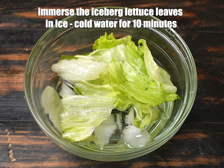 Step 1 – <p><strong>For the Arabic Salad</strong><span style="background-color:rgb(255,255,255);color:rgb(0,0,0);">, Immerse the 1 cup </span><a href="https://www.tarladalal.com/glossary-iceberg-lettuce-iceberg-salad-ke-patte-499i"><u>iceberg lettuce</u></a><span style="background-color:rgb(255,255,255);color:rgb(0,0,0);"> leaves in …