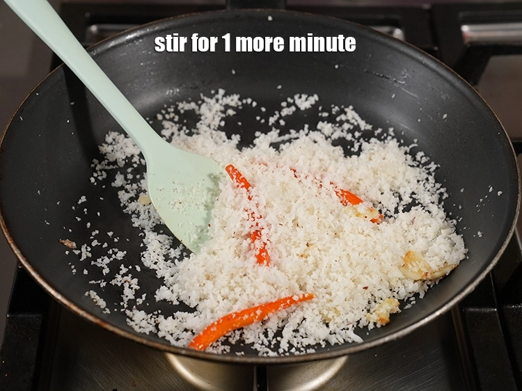 Step 7 – <p><span style="background-color:rgb(255,255,255);color:rgb(0,0,0);">Stir for 1 more minute.</span></p>