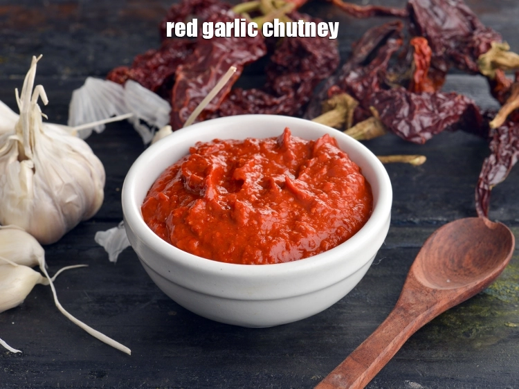 Step 19 – <p><span style="background-color:rgb(255,255,255);color:rgb(0,0,0);">Use the </span><strong>Chilli Garlic Chutney (Red Garlic Chutney)</strong><span style="background-color:rgb(255,255,255);color:rgb(0,0,0);"> to make delicious chaat recipes …
