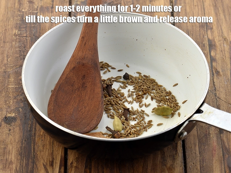 Step 14 – <p>Roast everything for 1-2 minutes or till the spices turn a little brown and release …