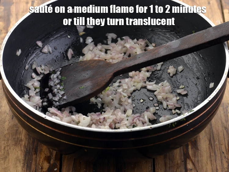 Step 25 – <p><span style="background-color:rgb(255,255,255);color:rgb(0,0,0);">Sauté</span> on a medium flame for 1 to 2 minutes or till they turn …