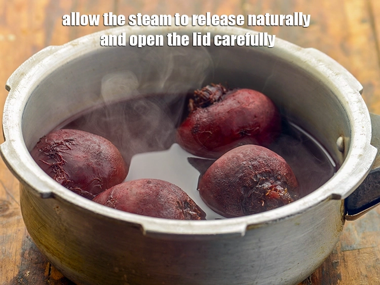 Step 12 – <p>Allow the steam to release naturally and open the lid carefully.</p>