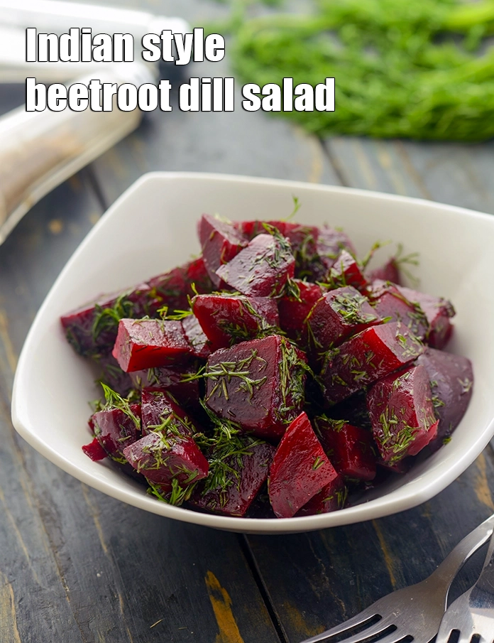 Step 21 – <p><span style="background-color:rgb(255,255,255);color:rgb(0,0,0);">Serve the&nbsp;</span><strong>beetroot and dill salad recipe | Indian style&nbsp;beetroot dill salad | healthy chukandar …