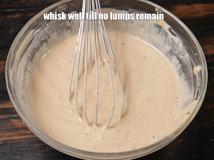Step 12 – <p>Whisk well till no lumps remain.</p>