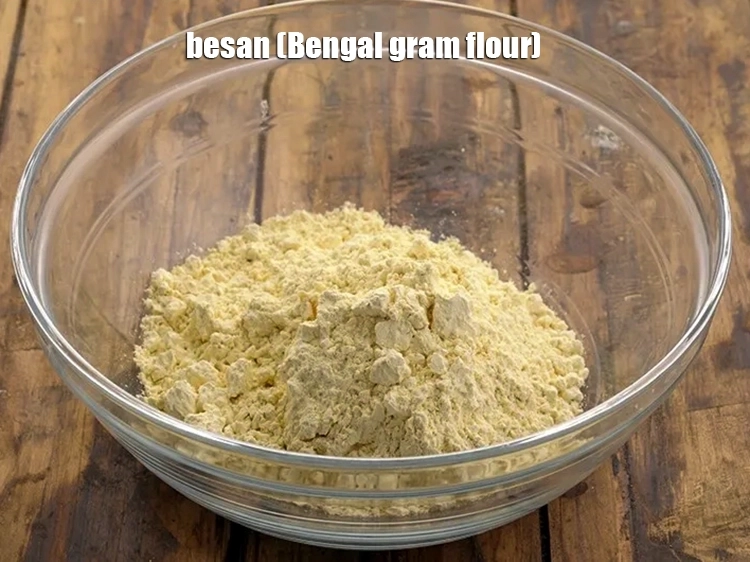 Step 16 – <p><strong>For the dough of fafda recipe | Gujarati fafda | fafda gathiya | crispy besan …