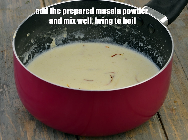 Step 5 – <p><span style="color:rgb(13,13,13);">Add the <strong>prepared masala powder</strong> and </span><a href="https://www.tarladalal.com/glossary-honey-467i"><u>honey</u></a><span style="color:rgb(13,13,13);">, mix well and bring to …