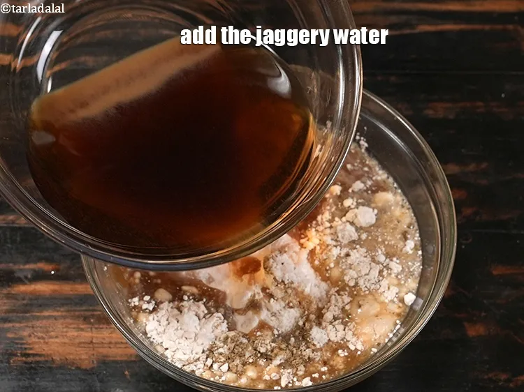 Step 10 – <p>Add the jaggery water.</p>