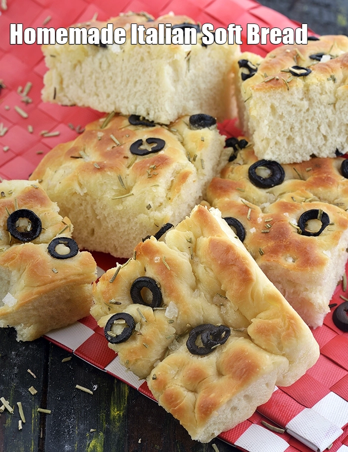 Step 13 – <p><span style="background-color:rgb(255,255,255);color:rgb(0,0,0);">Serve <strong>Focaccia Bread, Homemade Italian Soft Bread</strong>.</span></p>