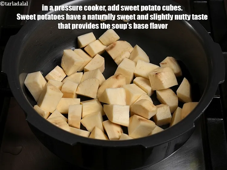 Step 3 – <p>To make <strong>sweet potato and spring onion soup recipe | healthy sweet potato and onion …