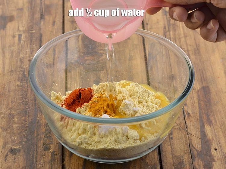 Step 6 – <p><span style="background-color:rgb(255,255,255);color:rgb(0,0,0);">Add about 1/2 a cup of <strong>water</strong>. You may require 1-2 tbsp more depending …
